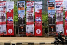 Indikator: Agus-Sylvi 23,6 Persen, Ahok-Djarot 38,2, Anies-Sandi 23,8