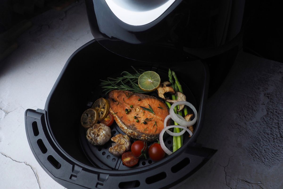 Ilustrasi air fryer