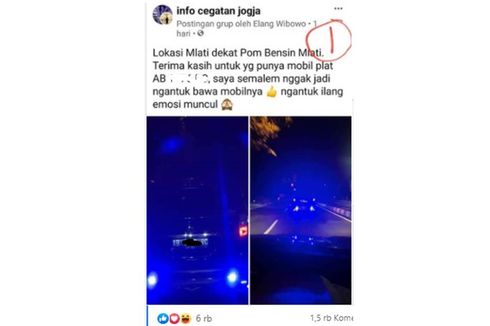 Viral Unggahan soal Strobo di Jogja, Hanya Disurati atau Ditilang Polisi?