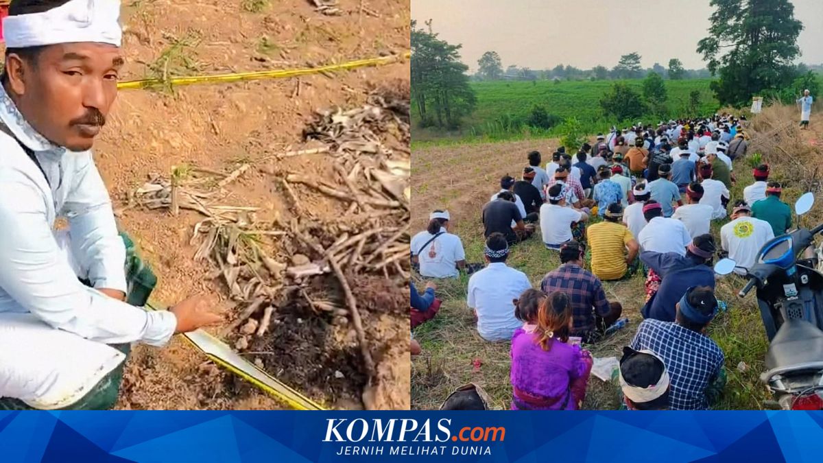 Doa di Lokasi Tapir Disembelih, Warga Hindu di Mesuji Minta Maaf dan Ajak Jaga Satwa Dilindungi