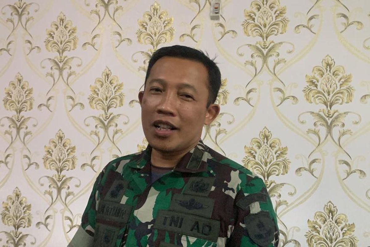Dandim 0507 Bekasi Letkol Kav Luluk Setyanto saat ditemui di Kodim 0507 Bekasi Jalan Jenderal Soedirman, Kranji, Bekasi Barat, Kota Bekasi, Rabu (14/9/2022).