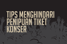 INFOGRAFIK: Tips agar Terhindar dari Penipuan Penjualan Tiket Konser