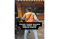 Kronologi Tukang Parkir Ancam Pengemudi Ojol dengan Martil di Medan 