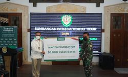 Bantu Warga Terdampak Covid-19, Tanoto Foundation Donasikan 300 Ton Beras di Jabar dan Jatim