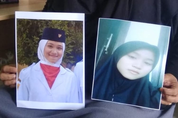 Foto calon pasukan pengibar bendera pusaka (Paskibraka) asal Bogor bernama Audri Viranti Islanda (16), siswi SMK ini telah aktif Paskibraka tingkat sekolah di wilayah Kecamatan Klapanunggal, Bogor, Jawa Barat.