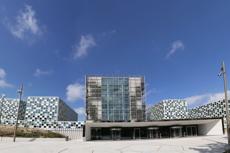 Kantor Mahkamah Pidana Internasional (ICC).