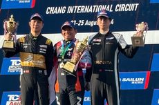 Pebalap Asal Kampar Juara di TCR Asia Series 2024 di Thailand