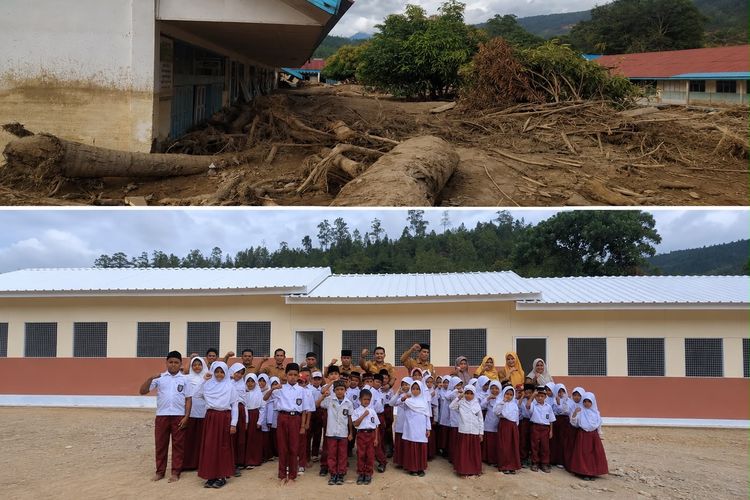Ruang Kelas Darurat Mulai Difungsikan, Siswa SDN 10 Linge Kini Belajar Lebih Nyaman
