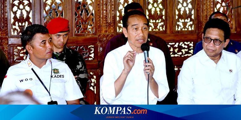 Jokowi Sebut Pembangunan Jalan dari Dana Desa Capai 350.000 Km