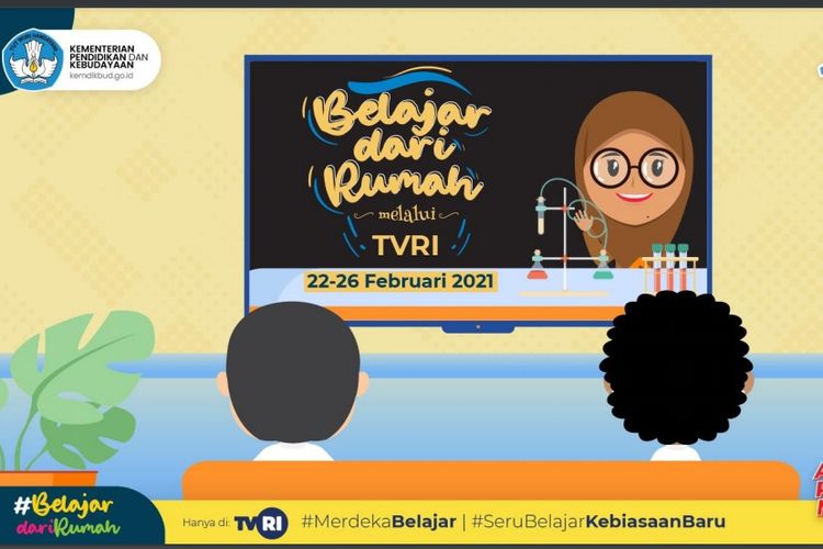 Belajar dari Rumah di TVRI