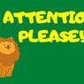 How to Ask for Attention in Spoken and Written Forms