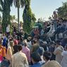 Demo 11 April, Massa Rusak Kawat Pembatas hingga Pagar Kantor DPRD Sumenep 
