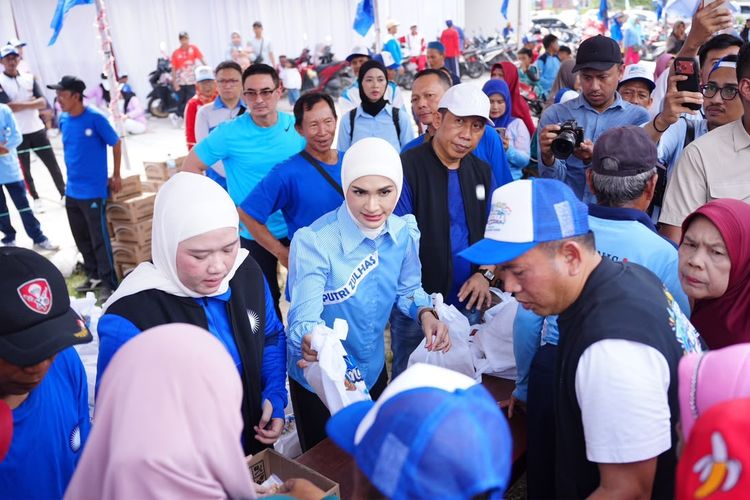 Prabowo dan Zulhas Resmikan PANsar Murah Nasional, Putri Zulhas: Sembako Lebih Murah 60 Persen