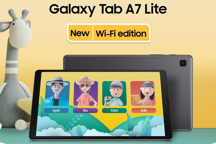 Samsung Galaxy Tab A7 Lite Wi-Fi.