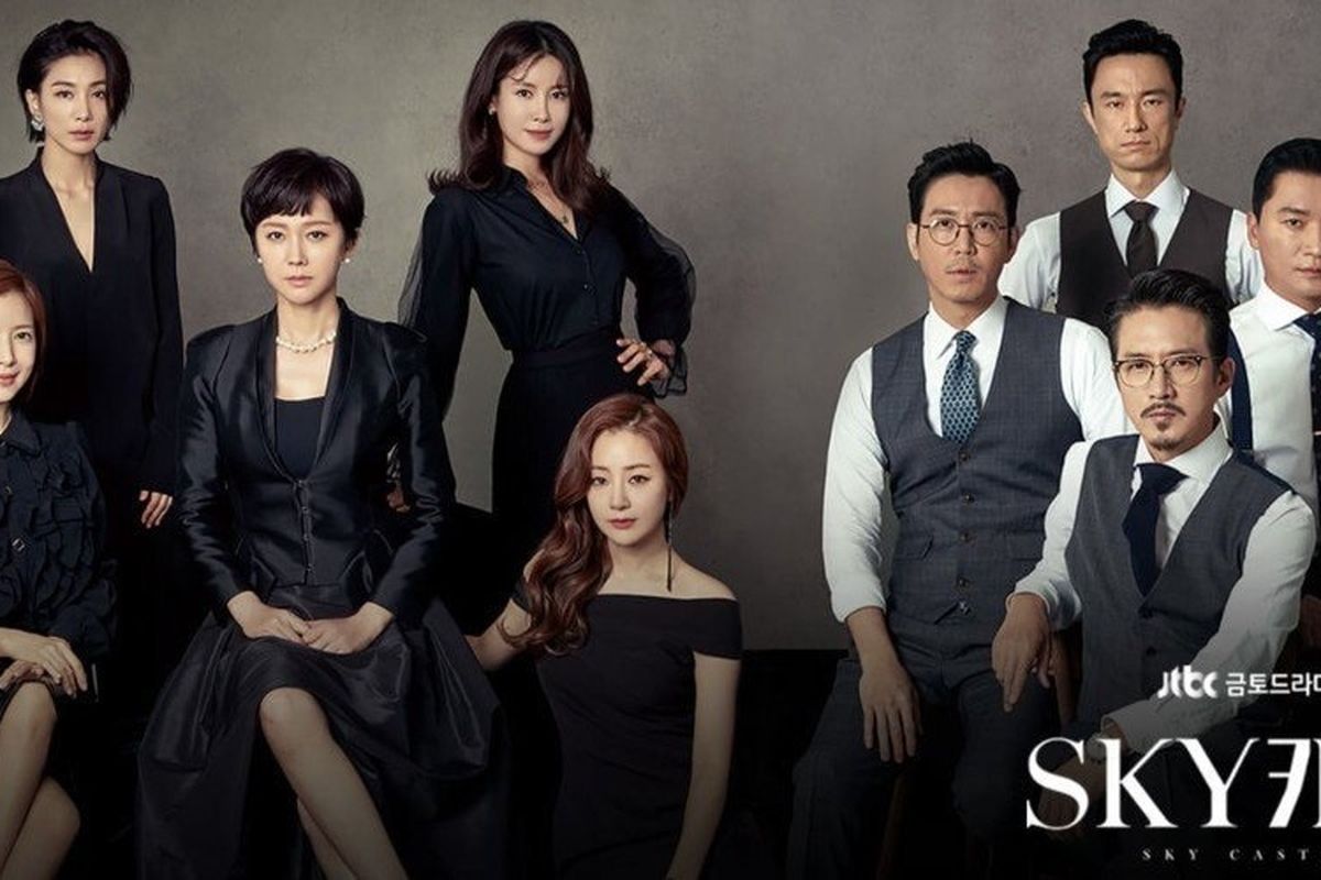 Drama terpopuler Korea Selatan saat ini, SKY Castle. 