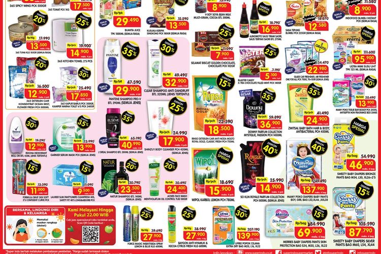 Katalog promo Superindo periode 5-7 November 2021.