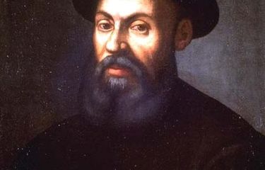 Sebuah lukisan wajah Ferdinand Magellan yang dibuat pada abad ke-16. Tak diketahui pembuat lukisan ini.