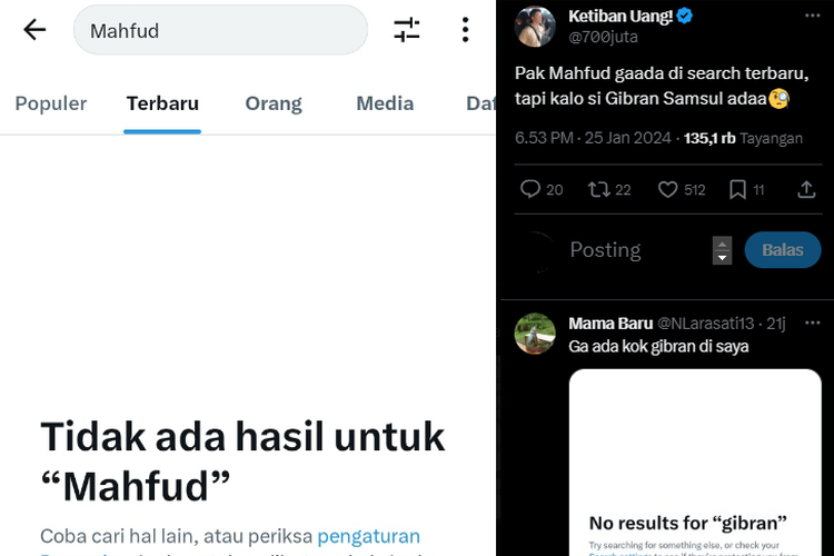 Nama Mahfud MD Sempat Tidak Bisa Dicari di X, Ini Kemungkinan Penyebabnya