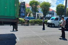 Kronologi Pejalan Kaki Tewas Terlindas Truk Kontainer