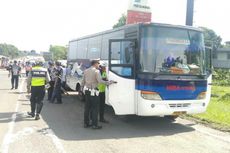 Polres Bogor Gelar Razia Bus Tak Laik Jalan di Jalur Puncak