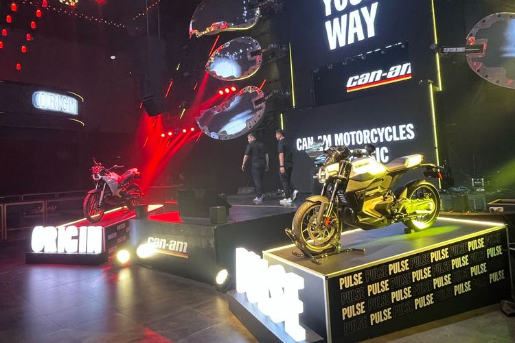 Motor listrik Can Am Origin dan Can Am Pulse meluncur di Indonesia