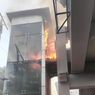 JPO Delta Plaza Surabaya Terbakar, Diduga Korsleting
