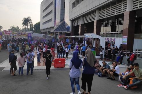 Jelang Lebaran, Jakarta Fair Ramai Pengunjung