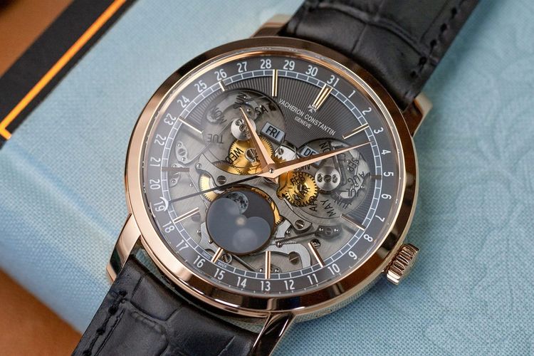 Vacheron Constantin Traditionnelle Complete Calendar Openface