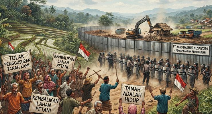 Ganjalan Reforma Agraria: Sengketa Hukum dan Sasaran Meleset