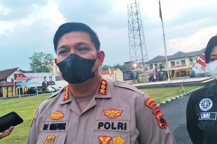 Kepala Kepolisian Resor Kota (Kapolresta) Solo Komisaris Besar Polisi (Kombes Pol) Ade Safri Simanjuntak pada Jumat (12/8/2022)