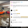 Deretan Supercar dan Mobil Mewah Terendam Banjir di Miami