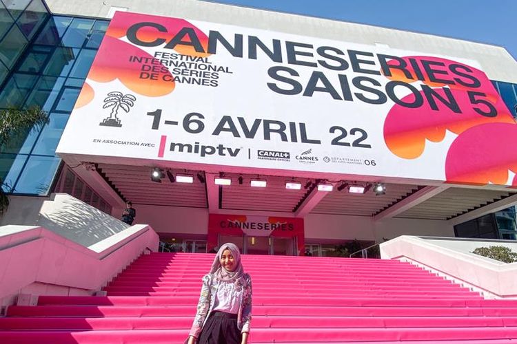 Mengikuti Cannes International Series Festival, April 2022