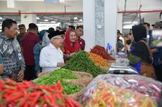 Wapres Jelaskan Penyebab Harga Sejumlah Komoditas Naik Saat Kunjungi Pasar Johar Semarang