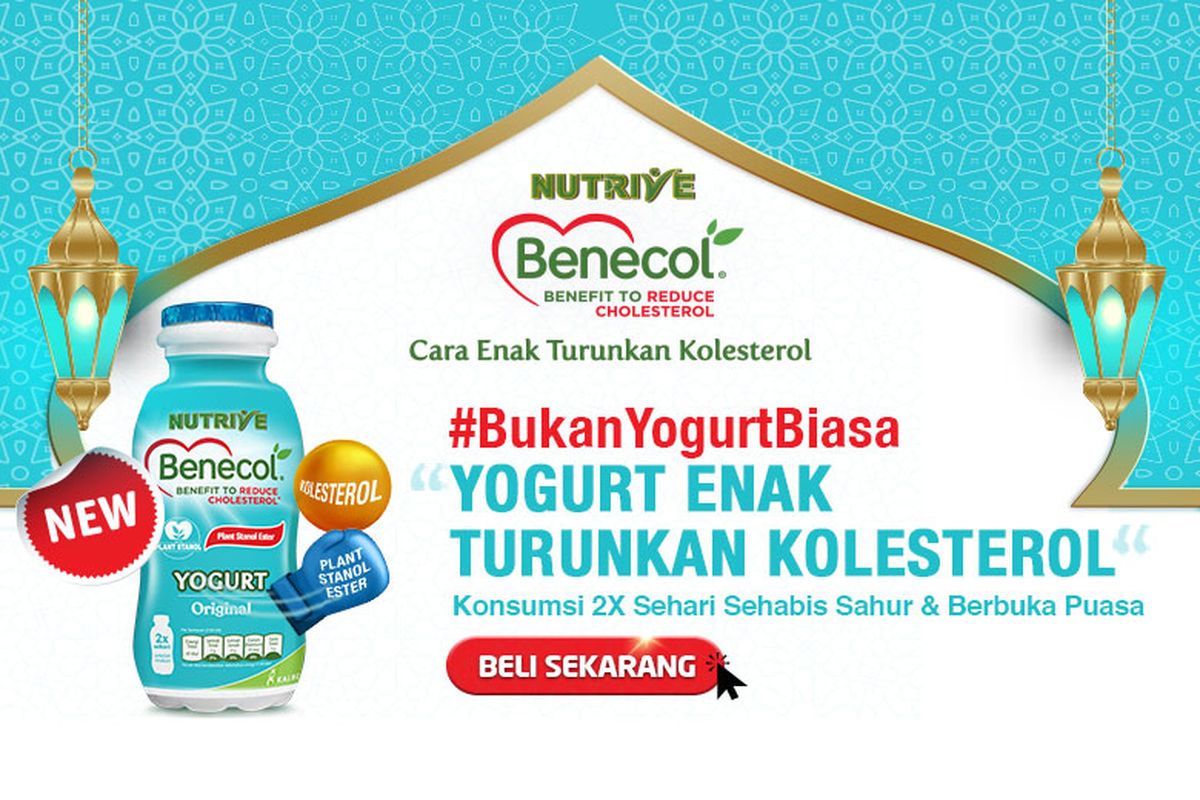 Nutrive Benecol dapat menurunkan kolesterol LDL sebesar 7 persen sampai 10 persen dengan mengonsumsi dua botol sehari selama 2-3 minggu langsung setelah makan.