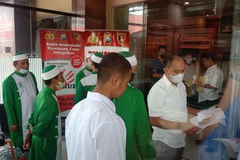 18 Jemaah Khilafatul Muslimin Surabaya Diperiksa di Polda Jatim