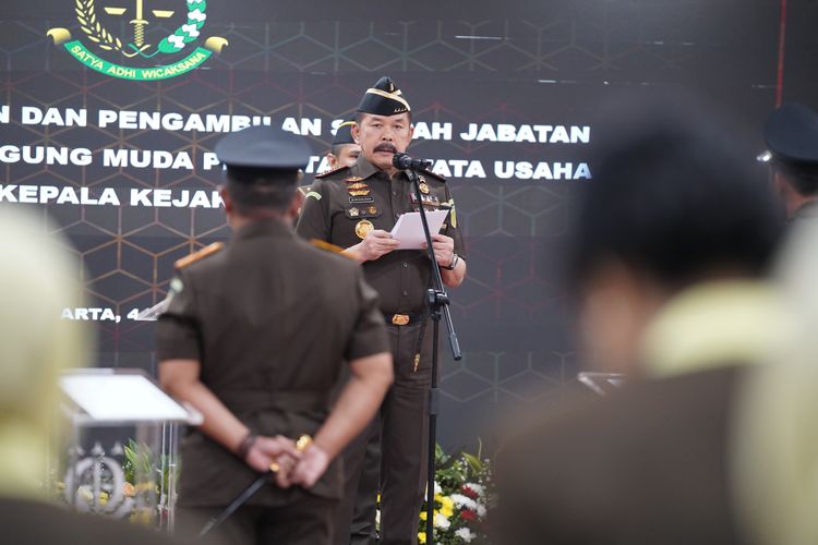 Jaksa Agung Republik Indonesia Sanitiar Burhanuddin