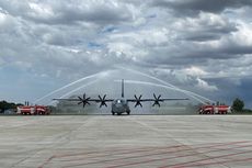 Terbang dari AS, Satu Pesawat C-130J Super Hercules Pesanan Indonesia Tiba di Lanud Halim