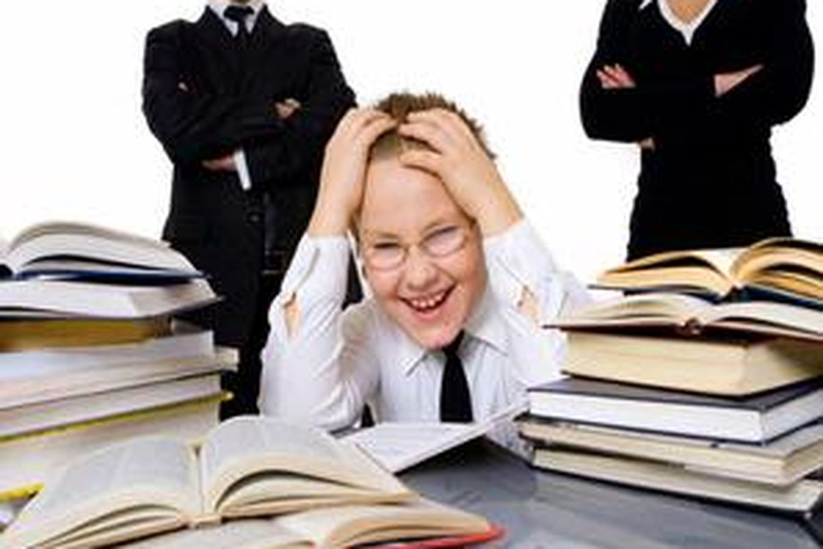 Tak hanya orang dewasa saja yang bisa stres, tapi anak-anak juga bisa stres