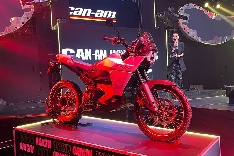 Motor listrik Can Am meluncur di Indonesia