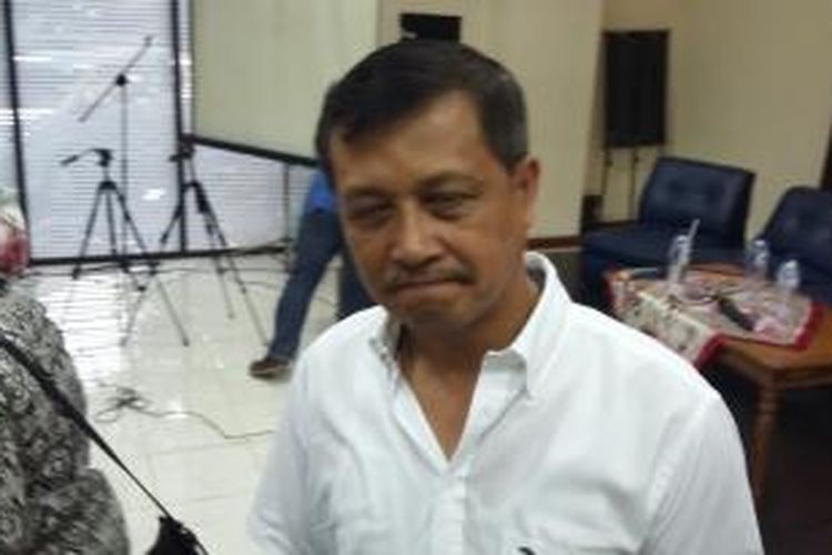 Anggota Tim Sembilan, Komisaris Jenderal (Purn) Oegroseno, saat ditemui di Sekretariat YLBHI, Jakarta, Jumat (15/5/2015).