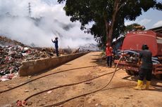 TPA Gunung Sadai Belitung Terbakar, Petugas Kerahkan Alat Berat dan Damkar