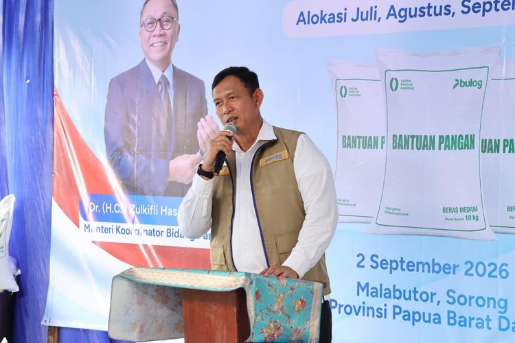 Antisipasi Paceklik, Bulog Percepat Penyaluran Bantuan Pangan di Papua dan Maluku