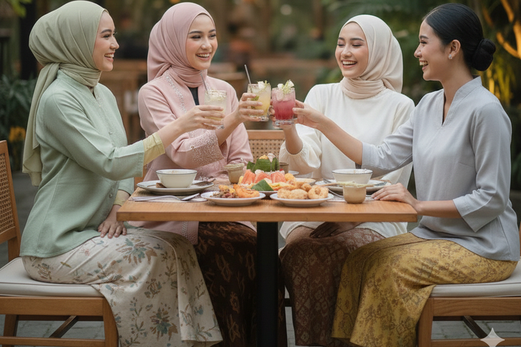 Bingung pilih outfit bukber? Simak 7 ide dresscode unik dan mudah, dari denim chic hingga berkain modern yang tetap sopan dan stylish.