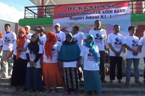 Giliran Warga Aceh Deklarasi Dukung Jokowi Menuju RI-1