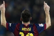 Messi Hat-trick saat Barca Gelontorkan Lima Gol ke Gawang Sevilla