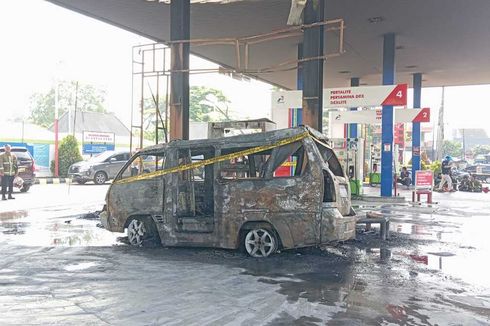 Kata Pertamina soal Angkot yang Terbakar Saat Isi Ulang BBM di SPBU Sukabumi