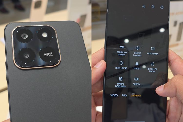 Aplikasi kameranya juga menyediakan cukup banyak fitur, mulai dari mode Pro, kamera ganda, hingga mode resolusi tinggi.
