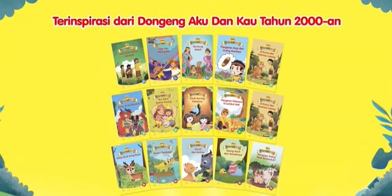 Dancow kembali menghadirkan buku dongen Aku dan Kau bertema kisah tradisional Indonesia