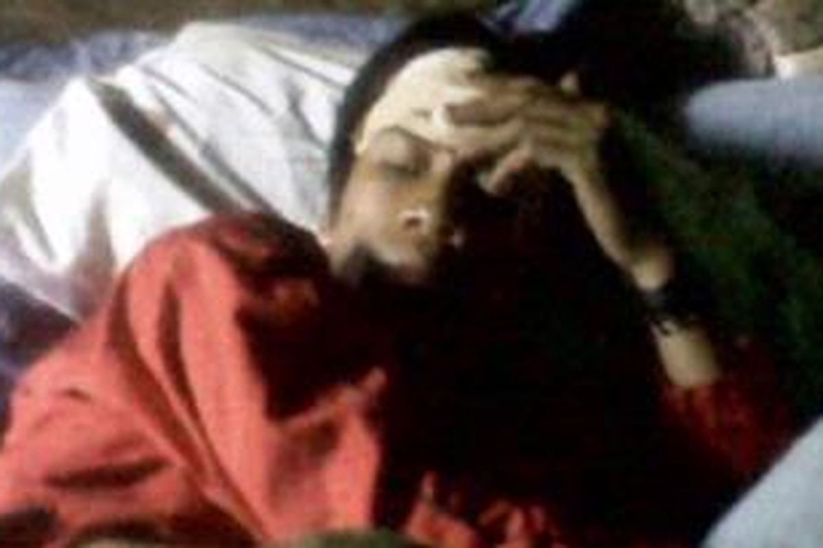 Imam Tamami (212), salah satu penyerang warga Ahmadiyah yang justru terkena sabetan pedang.