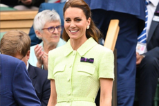 Dobrak Tradisi, Kate Middleton Pakai Warna Hijau di Wimbledon 